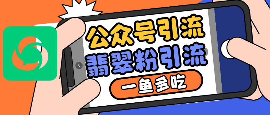 fy8601 期——有关公众号以低成本来引流翡翠粉，具有高客单价，大力可创造奇迹，实现一鱼多吃。-多多网创