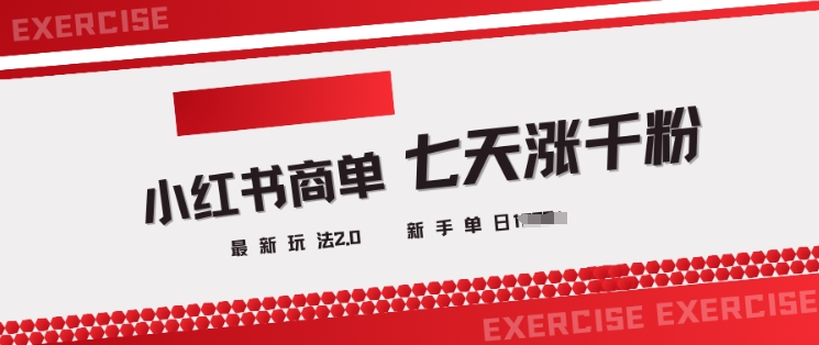 mp17425期-小红书商单2.0最新玩法，3天涨千粉单日变现多张-多多网创