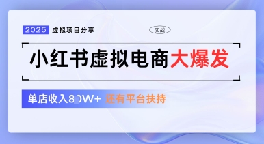 mp22026期-小红书虚拟电商项目，平台大力免费流量扶持，低门槛1拖3玩法-多多网创