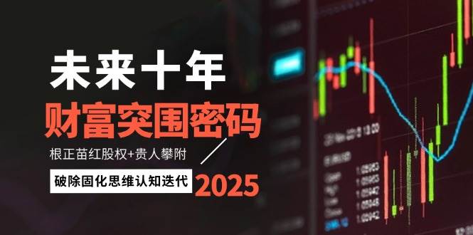 fy13459期-未来十年财富突围密码：根正苗红股权+贵人攀附，破除固化思维认知迭代-多多网创