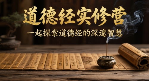 mp23263期-道德经实修营，一起探索道德经的深邃智慧-多多网创