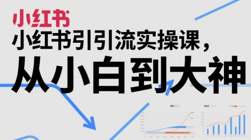 mp24546期-小红书引流实操课，从小白到大神-多多网创